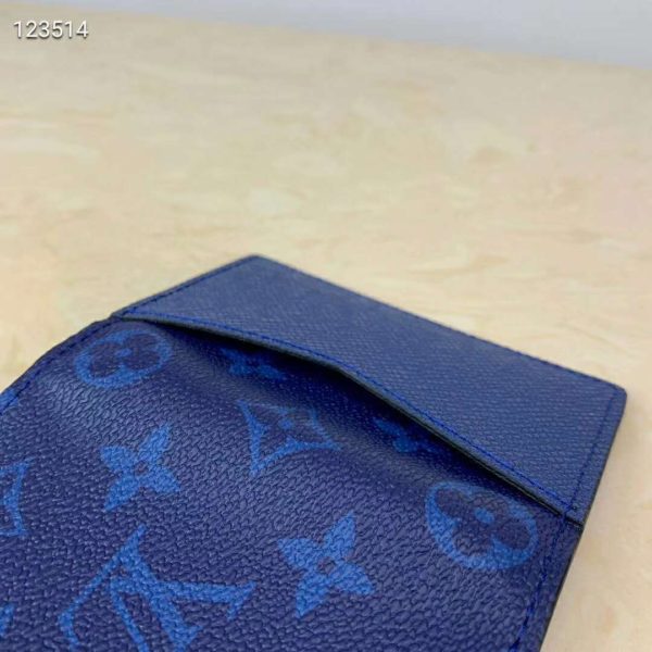 Louis Vuitton LV Unisex Pocket Organiser Taiga Leather Monogram Canvas (5)