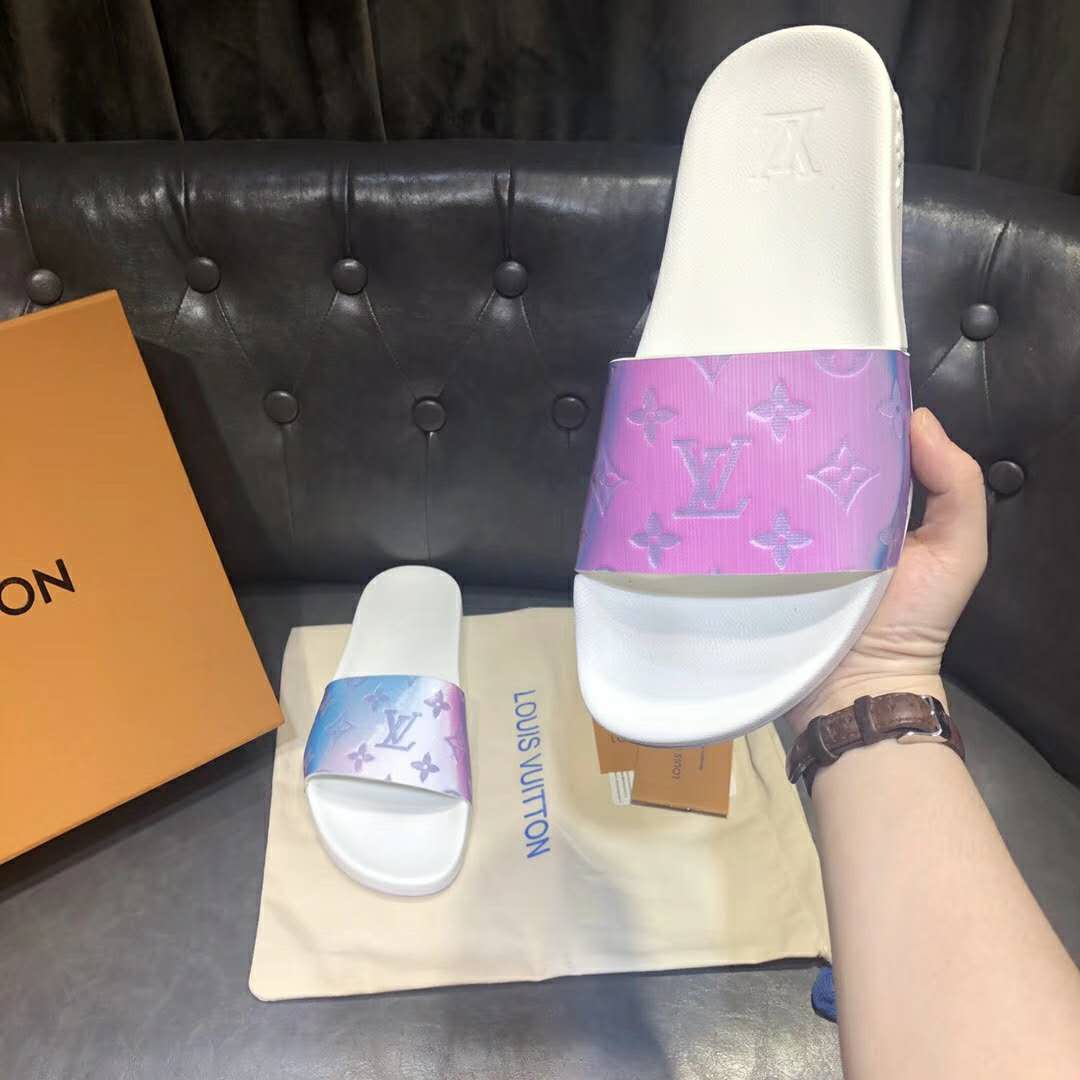 Louis Vuitton LV Waterfront Mules new White Rubber ref.217096 - Joli Closet