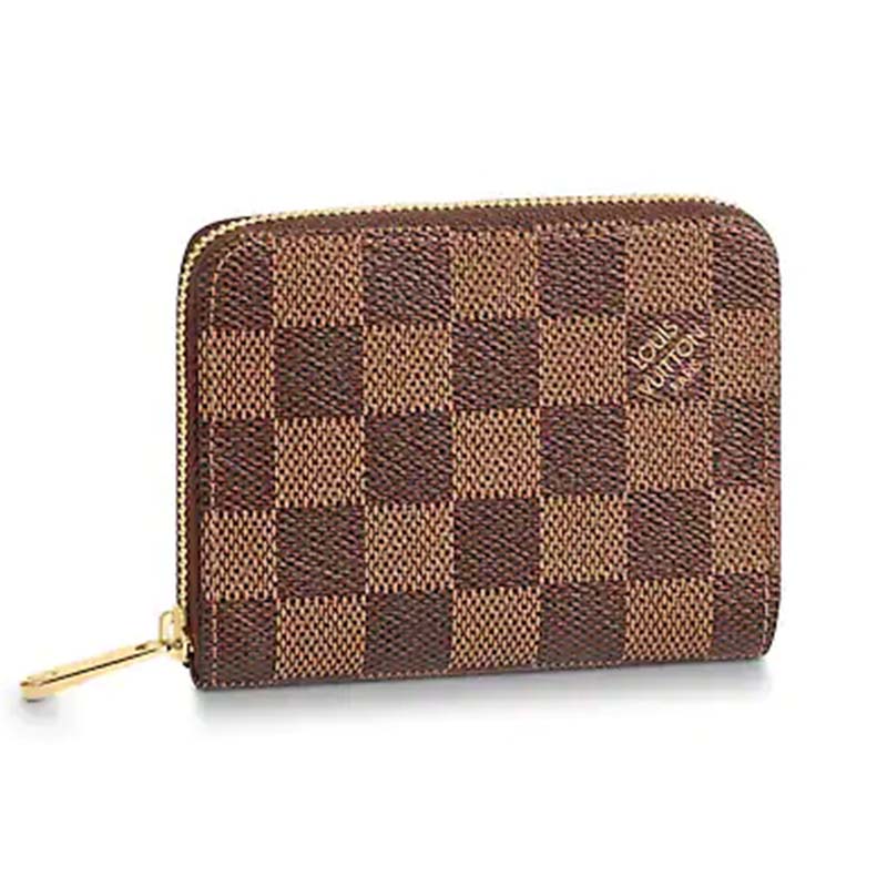 Louis Vuitton Zippy Coin Purse Damier Ebene SN1171