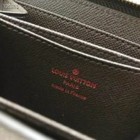Louis Vuitton LV Unisex Zippy Coin Purse Damier Ebene Canvas