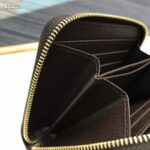 Louis Vuitton LV Unisex Zippy Coin Purse Damier Ebene Canvas - Image 6