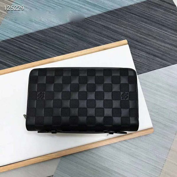 Louis Vuitton LV Unisex Zippy XL Wallet Damier Infini Leather (2)