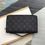 Louis Vuitton LV Unisex Zippy XL Wallet Monogram Eclipse Canvas – Bild 2