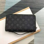 Louis Vuitton LV Unisex Zippy XL Wallet Monogram Eclipse Canvas – Bild 3
