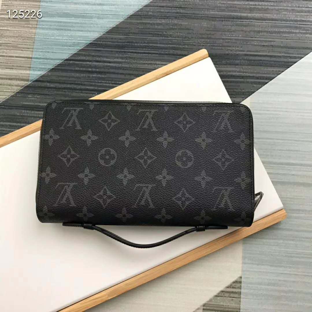 Ví nam LV Zippy XL Monogram Eclipse Canvas likeauth 99%