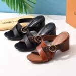 Louis Vuitton LV Women Horizon Mule Calf Patent Monogram Canvas - immagine 7