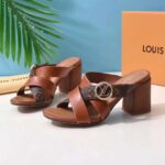 Louis Vuitton LV Women Horizon Mule Calf Patent Monogram Canvas - immagine 4