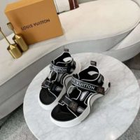 Louis Vuitton LV Women LV Archlight Sporty Sandal Monogram Canvas-Black