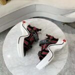 Louis Vuitton LV Women LV Archlight Sporty Sandal Monogram Canvas-Red – Image 3