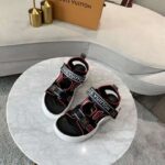 Louis Vuitton LV Women LV Archlight Sporty Sandal Monogram Canvas-Red – Image 5