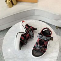 Louis Vuitton LV Women LV Archlight Sporty Sandal Monogram Canvas-Red