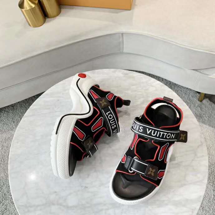 WMNS) LOUIS VUITTON LV Archlight Sport Shoes Red 1A881E - KICKS CREW