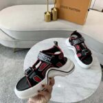 Louis Vuitton LV Women LV Archlight Sporty Sandal Monogram Canvas-Red – Image 10