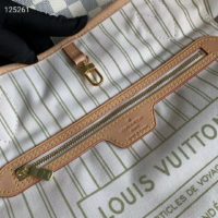 Louis Vuitton LV Women Neverfull GM Tote Damier Azur Canvas