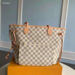 Louis Vuitton LV Women Neverfull GM Tote Damier Azur Canvas - Image 2