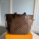 Louis Vuitton LV Women Neverfull GM Tote Damier Ebene Canvas - Image 3