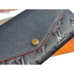 Louis Vuitton LV Women Sarah Wallet Monogram Empreinte Leather-Navy - immagine 8