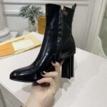 Louis Vuitton LV Women Silhouette Ankle Boot Monogram Canvas-Black – Bild 8