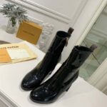 Louis Vuitton LV Women Silhouette Ankle Boot Monogram Canvas-Black – Bild 5