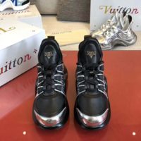 Louis Vuitton Women LV Archlight Sneaker Leather Technical Fabrics-Black