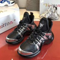 Louis Vuitton Women LV Archlight Sneaker Leather Technical Fabrics-Black