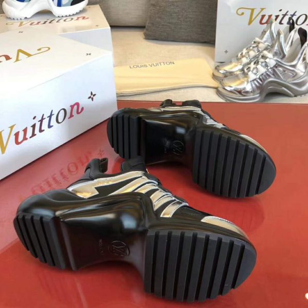 Louis Vuitton Women LV Archlight Sneaker Leather Technical Fabrics-Black (6)