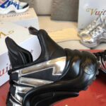 Louis Vuitton Women LV Archlight Sneaker Leather Technical Fabrics-Black - immagine 9