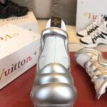 Louis Vuitton Women LV Archlight Sneaker Technical Fabric Monogram Canvas-Silver - Image 6