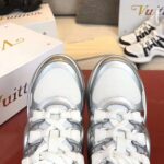 Louis Vuitton Women LV Archlight Sneaker Technical Fabric Monogram Canvas-Silver - Image 7