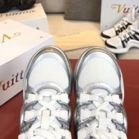 Louis Vuitton Women LV Archlight Sneaker Technical Fabric Monogram Canvas-Silver