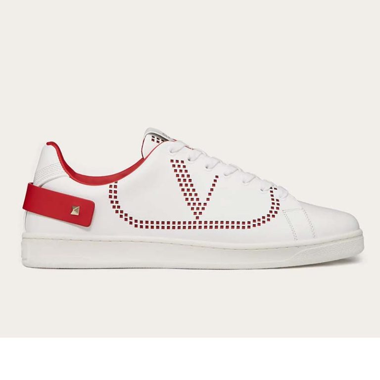 backnet calfskin sneaker