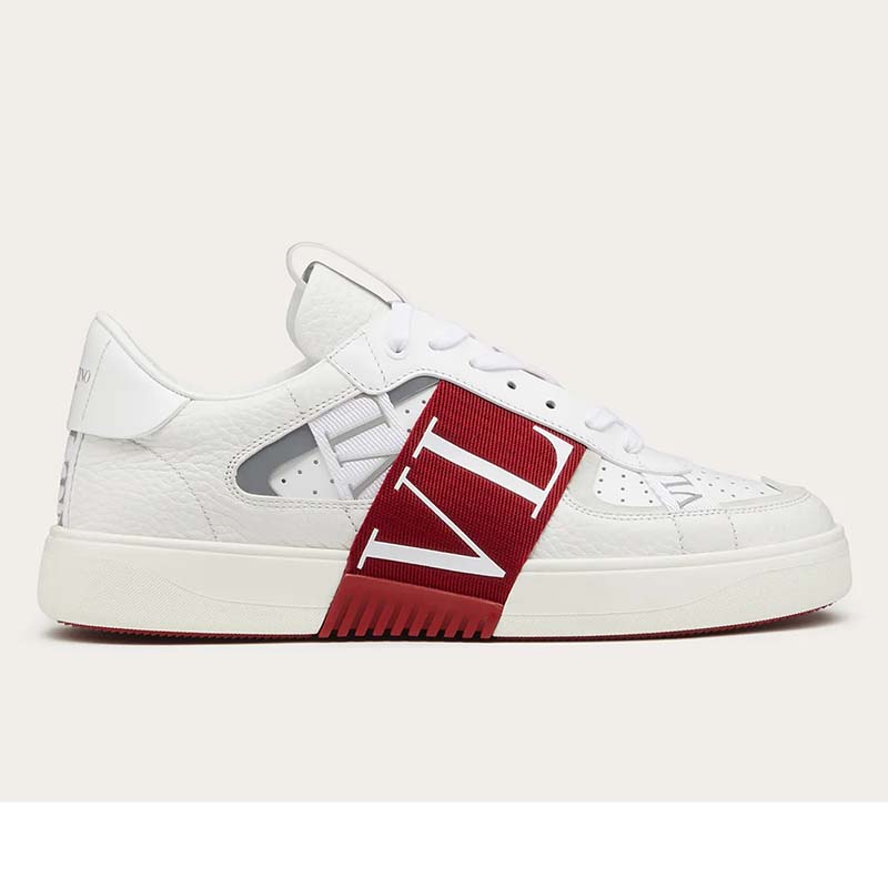 calfskin vl7n sneaker with bands