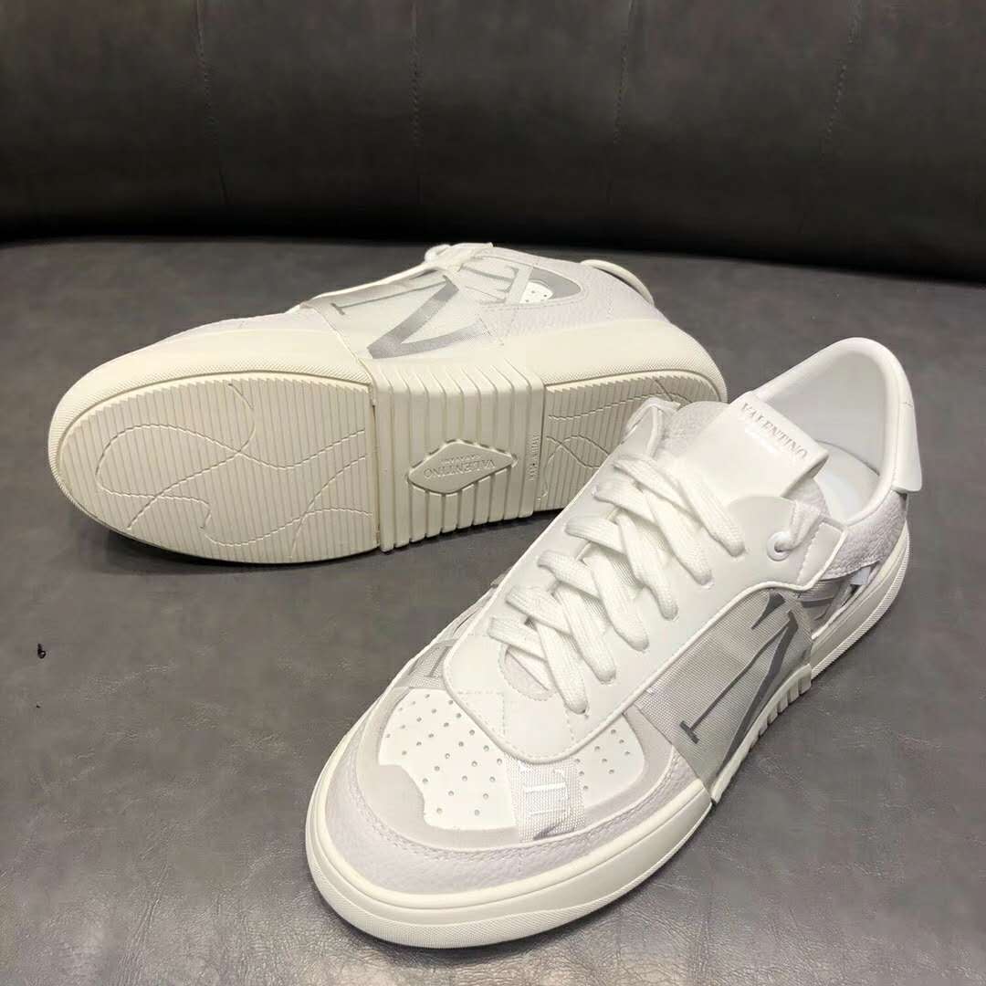 vl7n sneaker in banded calfskin leather