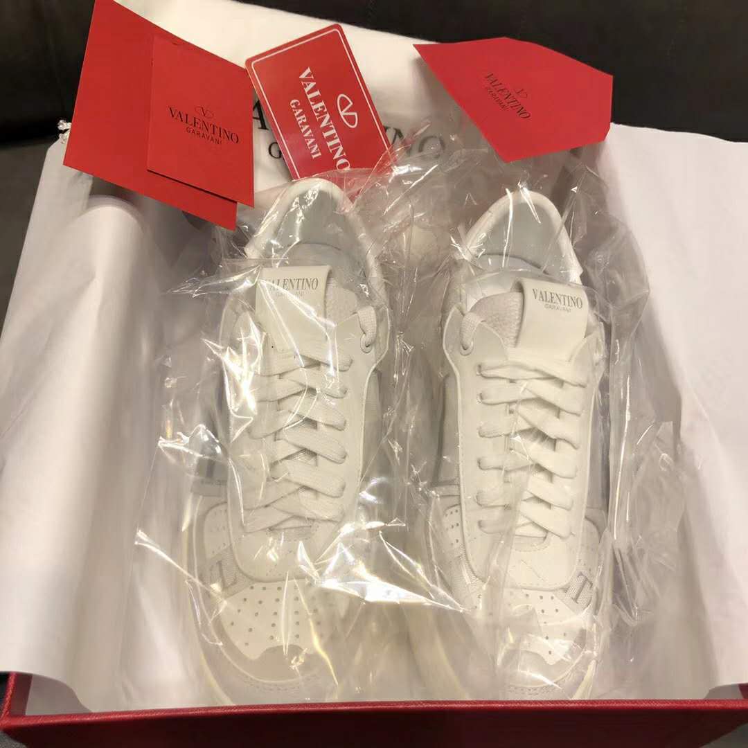 vl7n sneaker in banded calfskin leather