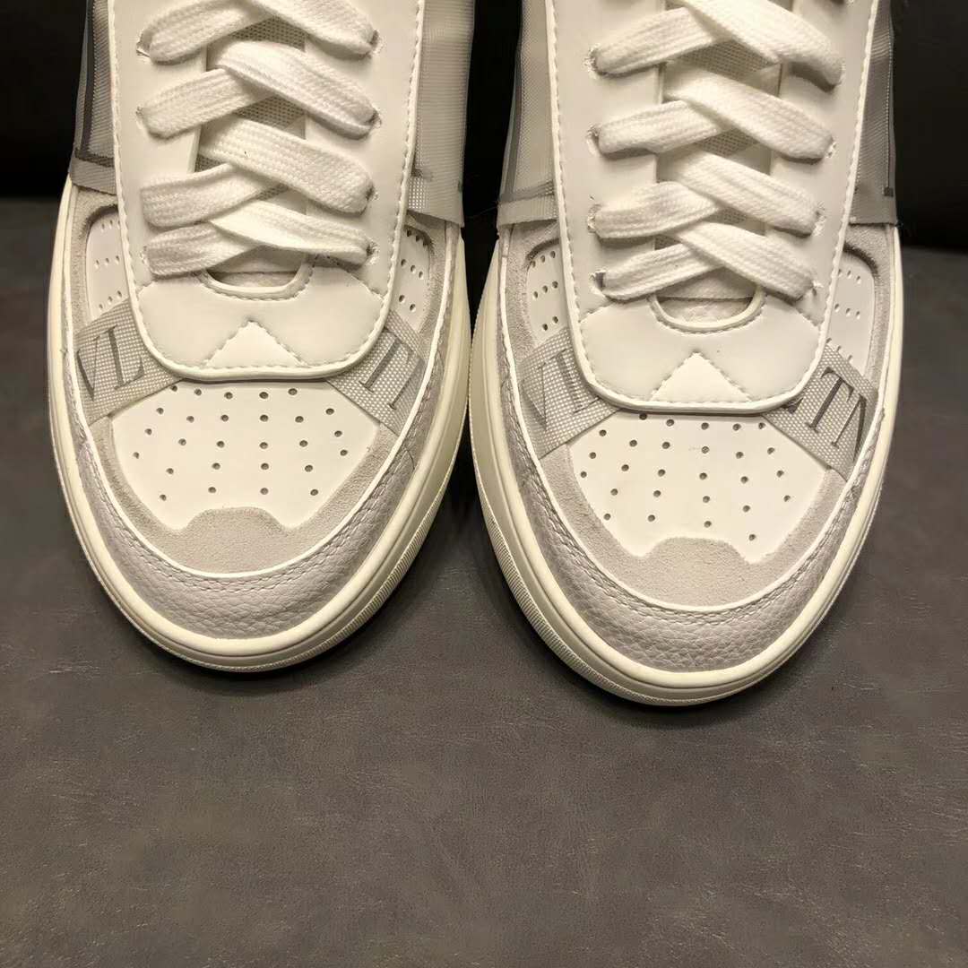 vl7n sneaker in banded calfskin leather