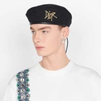 Dior Men Dior And Shawn Oversized T-Shirt White Cotton Jersey