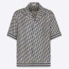 Dior Men Oblique Hawaiian Short Sleeve Shirt Multicolor Silk Twill