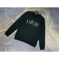 Dior Men Oversized Dior And Judy Blame Sweatshirt Cotton-Black