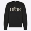 Dior Men Oversized Dior And Judy Blame Sweatshirt Cotton-Black