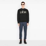 Dior Men Oversized Dior And Judy Blame Sweatshirt Cotton-Black – Image 5