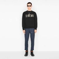 Dior Men Oversized Dior And Judy Blame Sweatshirt Cotton-Black