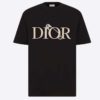 Dior Men Oversized Dior And Judy Blame T-Shirt Cotton-Black