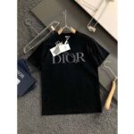 Dior Men Oversized Dior And Judy Blame T-Shirt Cotton-Black - Imagen 3