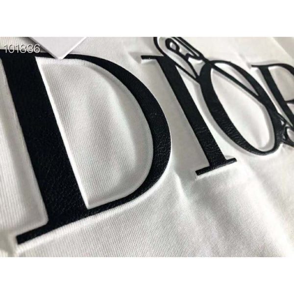 Dior Men Oversized Dior And Judy Blame T-Shirt Cotton-White (11)