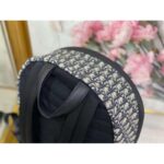 Dior Unisex Rider Backpack Beige and Black Dior Oblique Jacquard - Bild 9