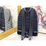 Dior Unisex Rider Backpack Beige and Black Dior Oblique Jacquard - Bild 5