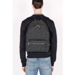 Dior Unisex Rider Backpack Gray Dior Oblique Jacquard - Image 14