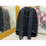 Dior Unisex Rider Backpack Gray Dior Oblique Jacquard - Image 4