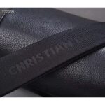 Dior Unisex Roller Messenger Bag Black Grained Calfskin "Dior" Signature - Image 10