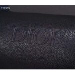 Dior Unisex Roller Messenger Bag Black Grained Calfskin "Dior" Signature - Image 11